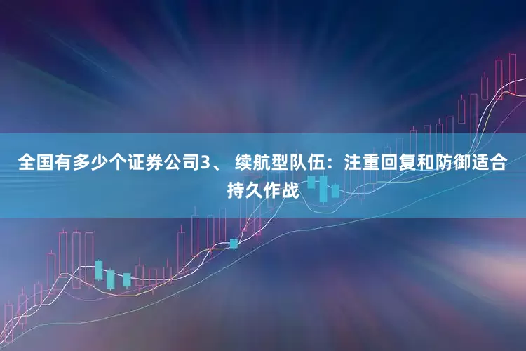 全国有多少个证券公司3、 续航型队伍：注重回复和防御适合持久作战